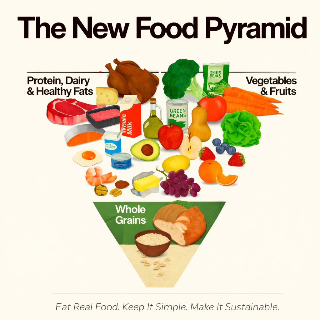 Understanding the New Food Pyramid—and How to Make It Work for You